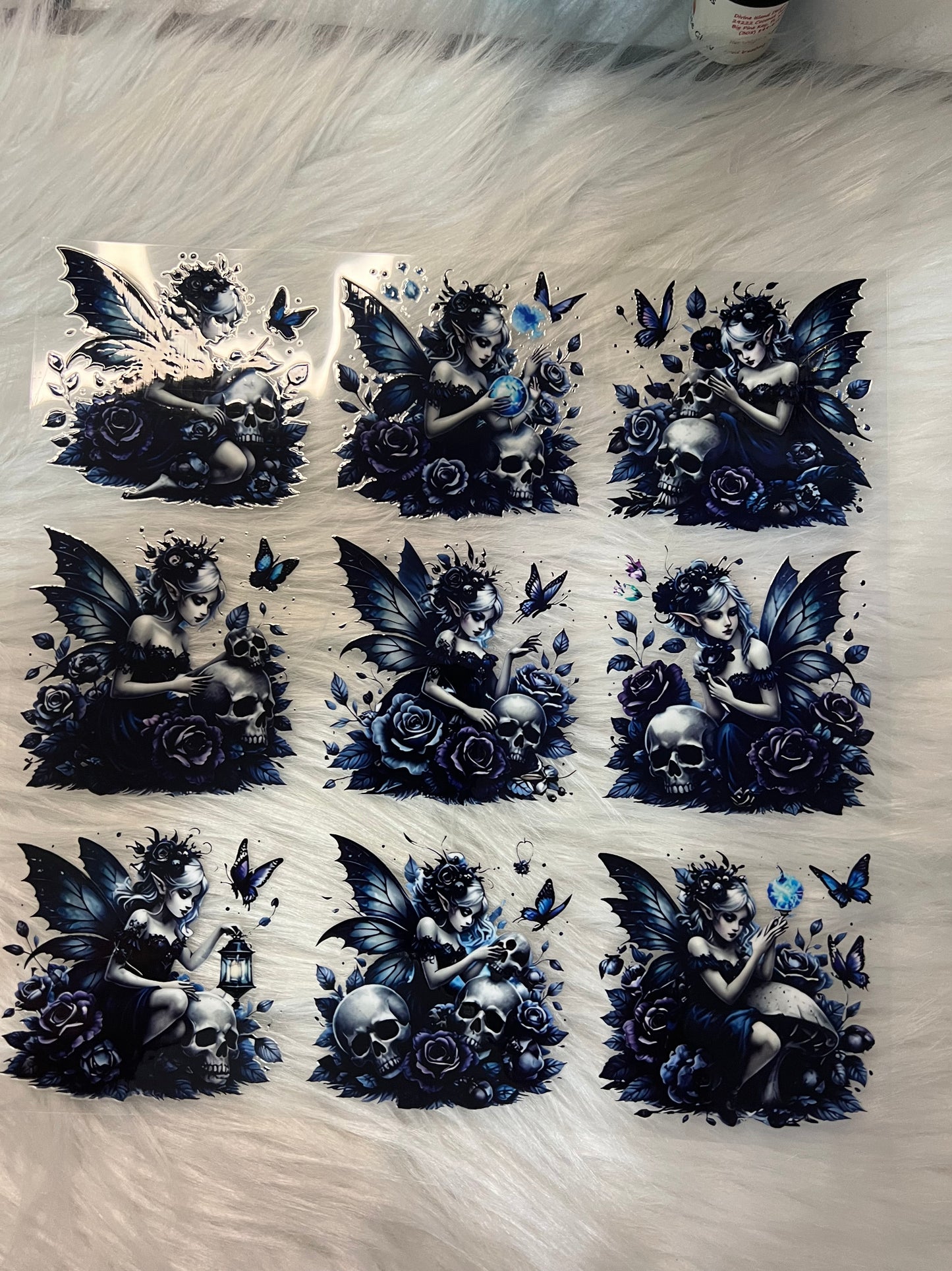 Blue Gothic Fairy Element