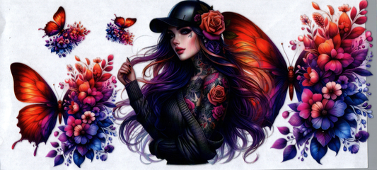16 oz Tattoo Girl 54