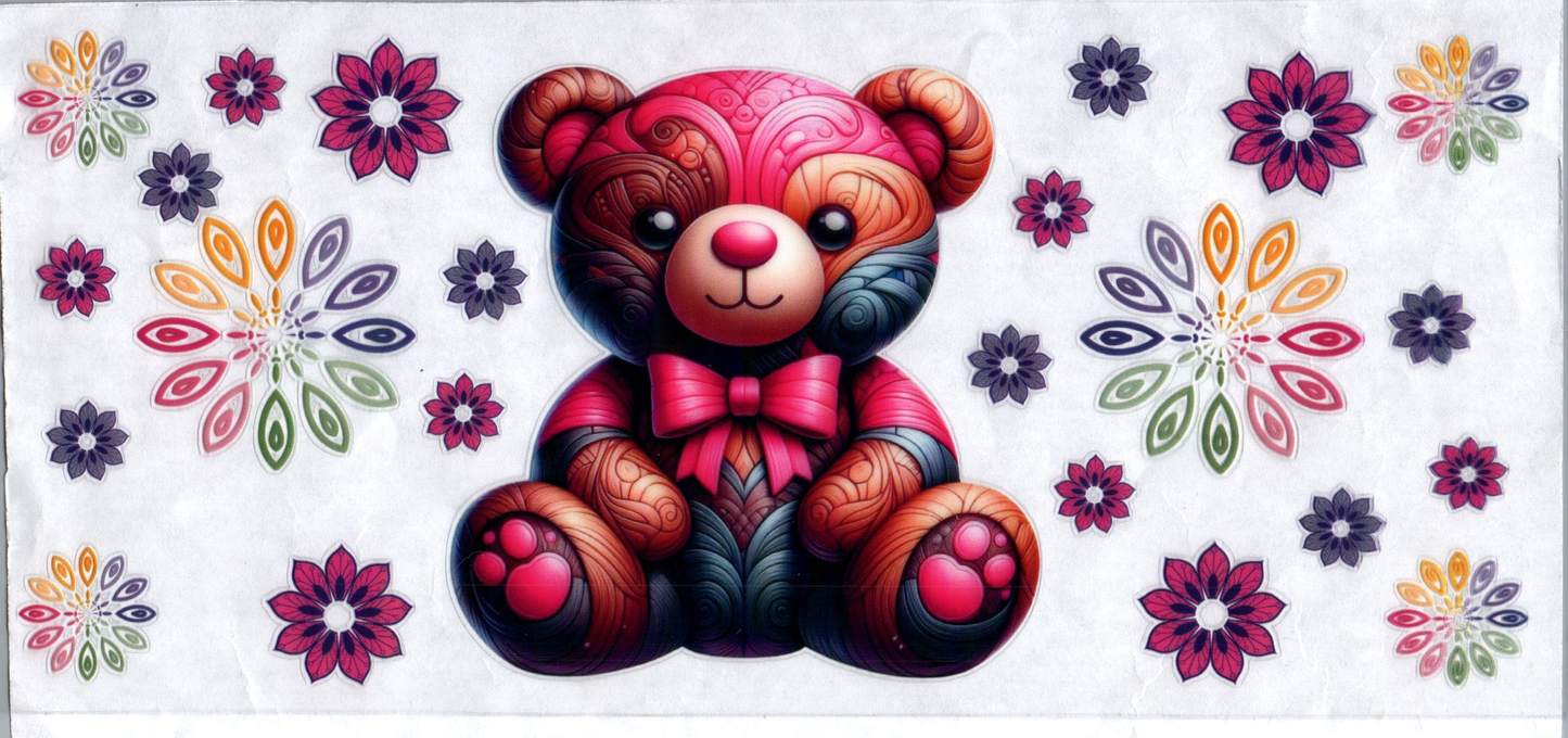 16oz Bear Multi-colored Kids