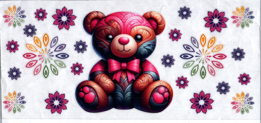 16oz Bear Multi-colored Kids