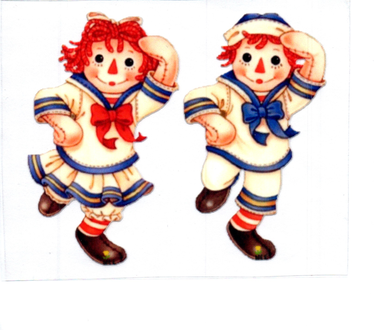 raggedy pair DECALS 54