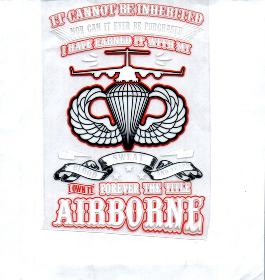 Airforce Patriotic Decal
