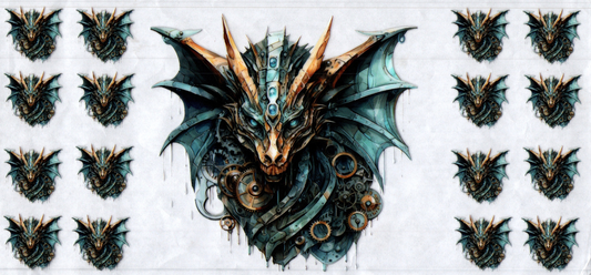 16oz Dragon Steampunk 55