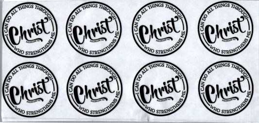 16oz I do all things through Christ Faith 55