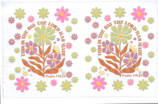 Psalm 118:24 Spray Bottle Wrap 55