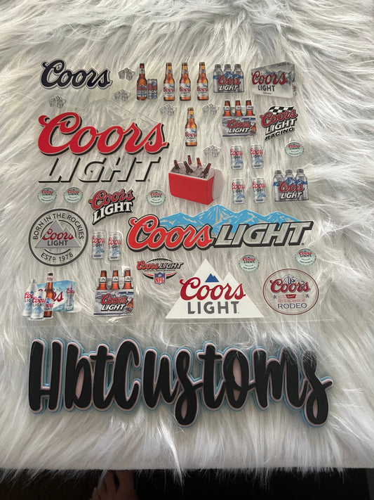 Coors Beer Element 10 x 10