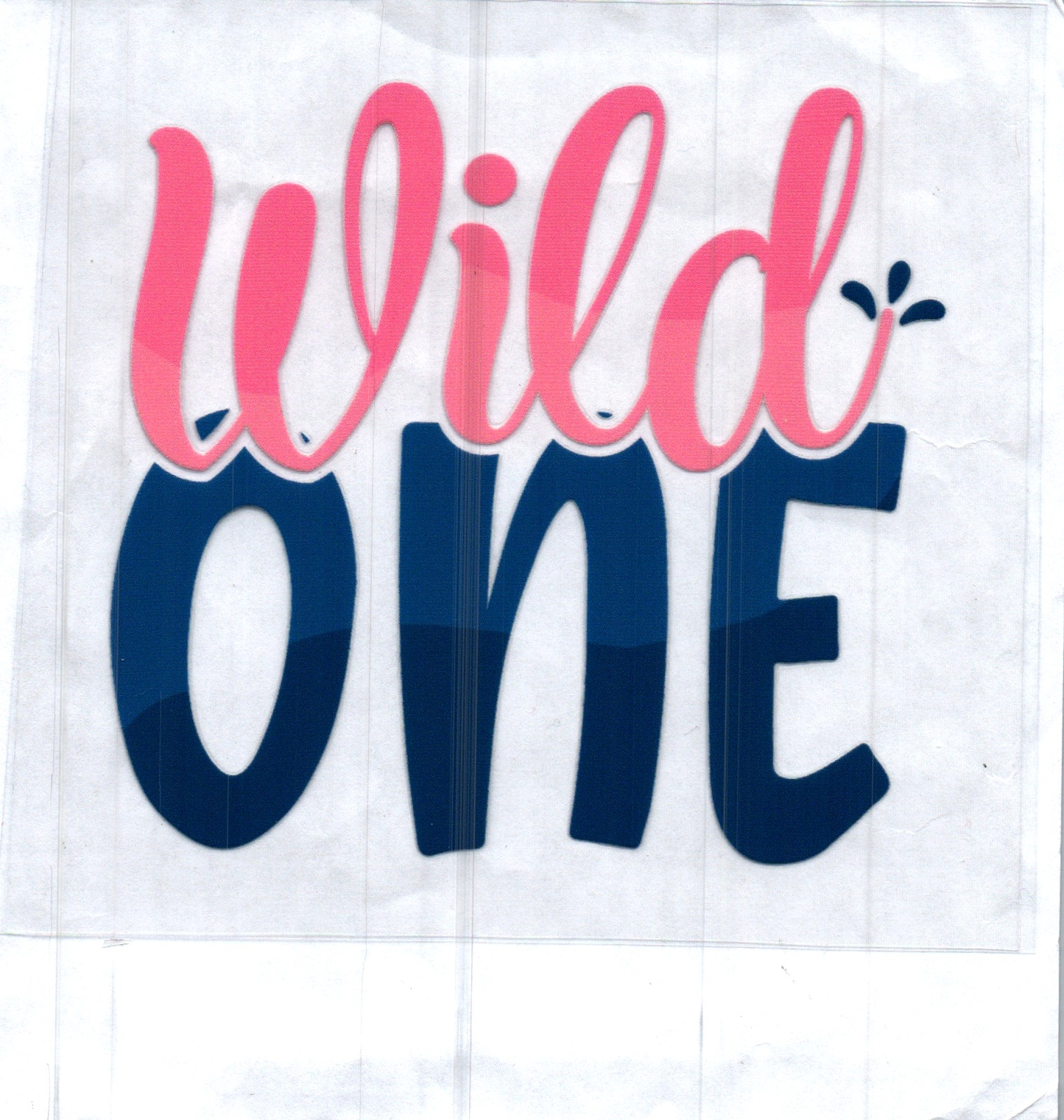 Wild One Decal