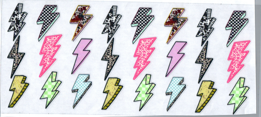 16 oz Lighting bolts 56