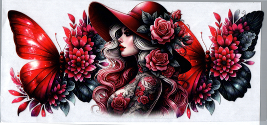 16 oz Tattoo Girl 57