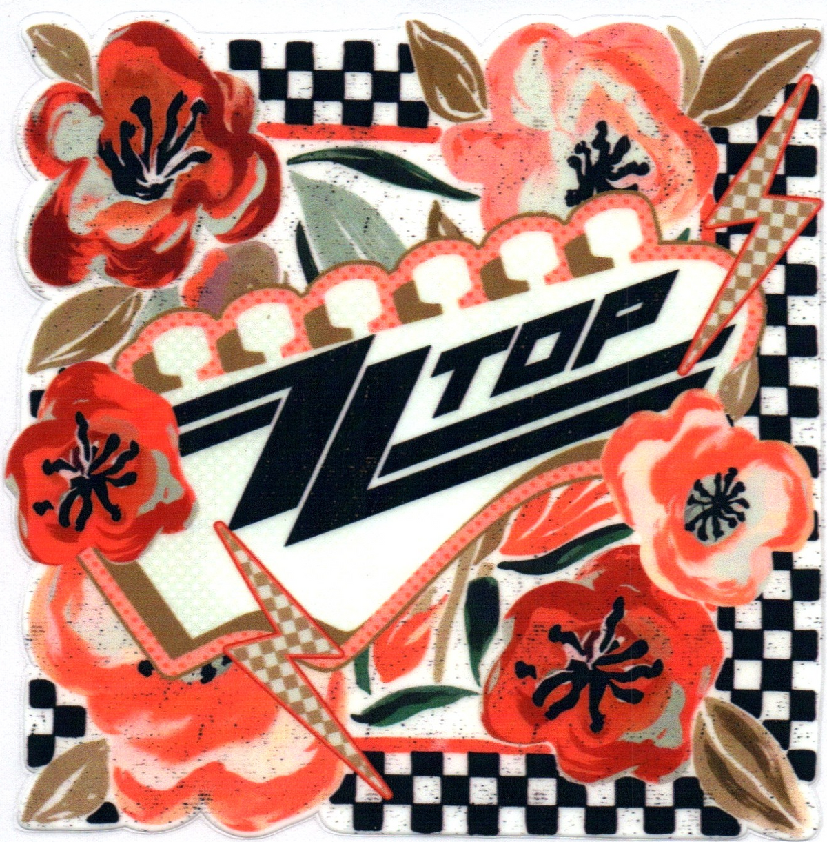 ZZTop Music Single Decal