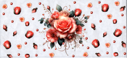 16oz Pink Flowers 58