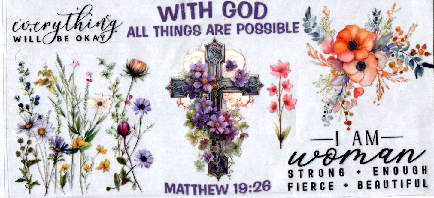 16oz With God All Things Are Possible Faith 59