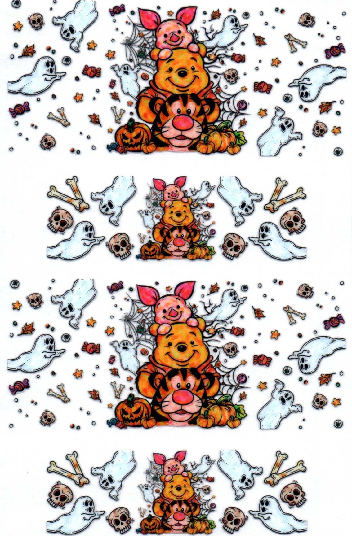 Pig-let, Winnie, Tig-ger Stanley Key Chain Wrap Double 59