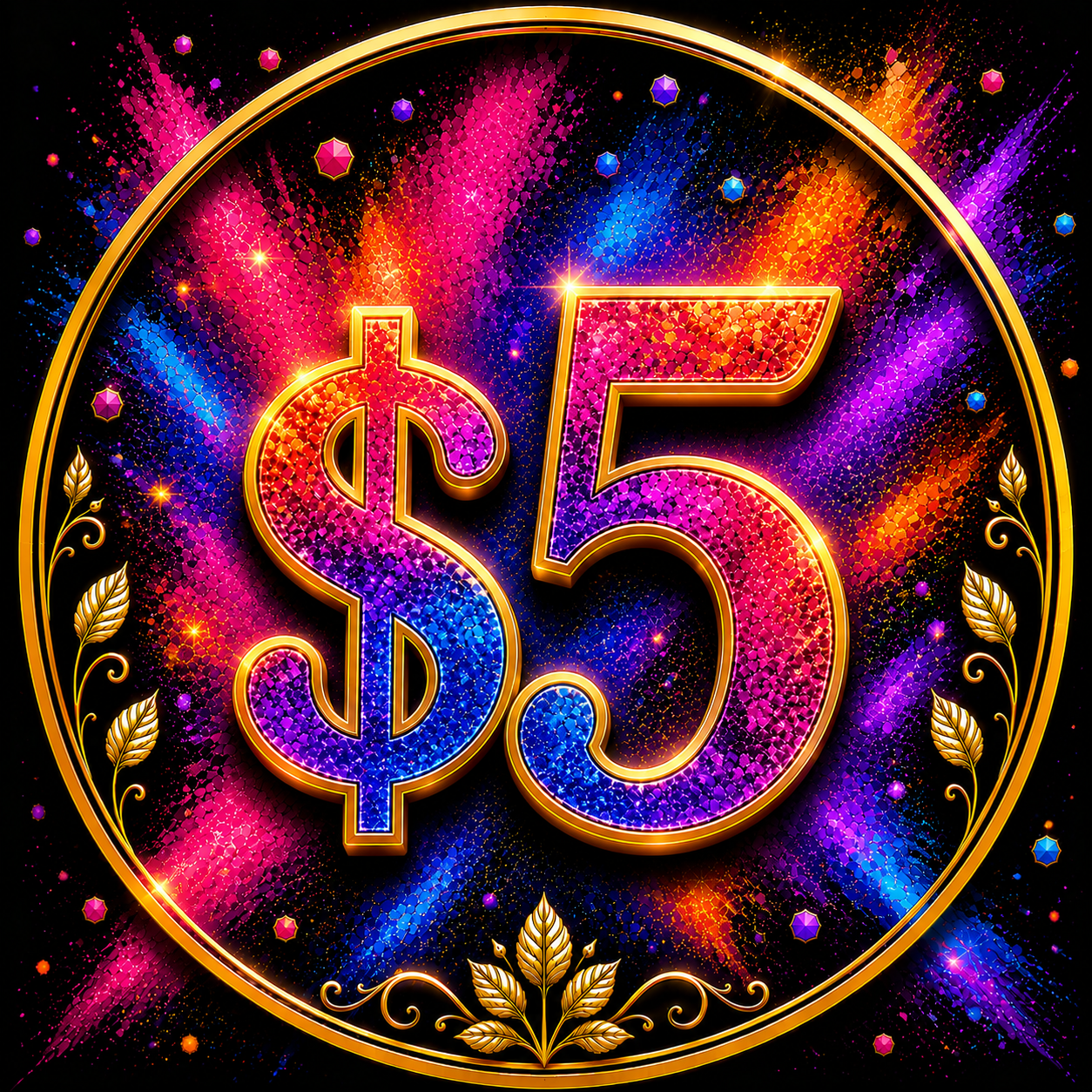 Payment purchase $5