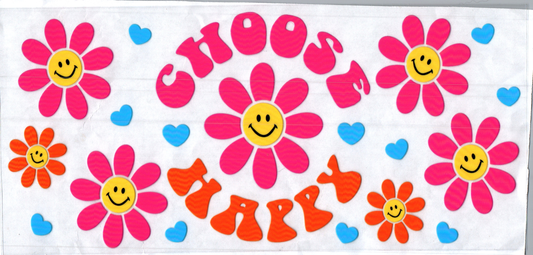 16oz Choose Happy Inspirational 1