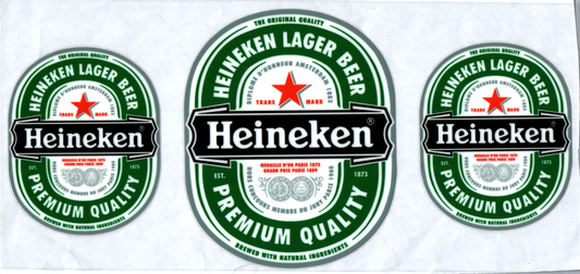 16 oz Heineken Logo Alcohol 60