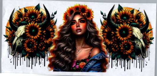 16 oz Tattoo Girl 60