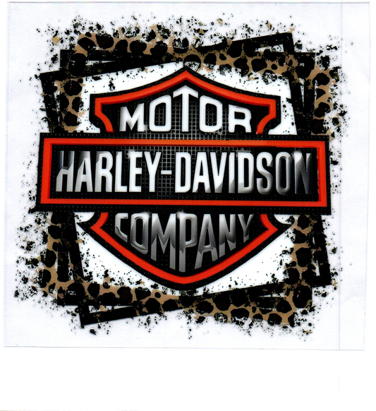 HD Leopard Square Decal 6