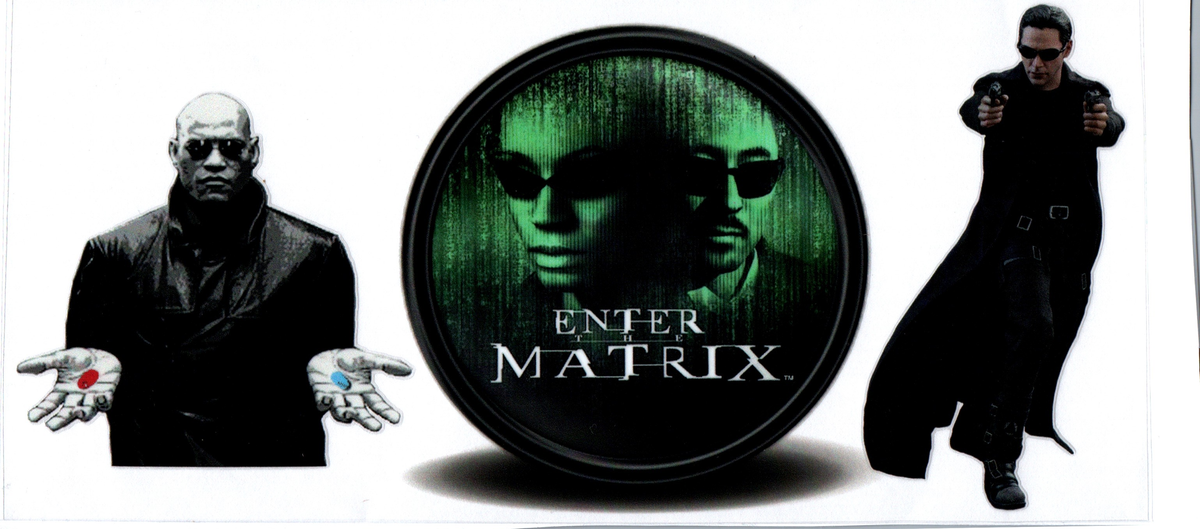 Movie -Matrix 61- 16oz wrap