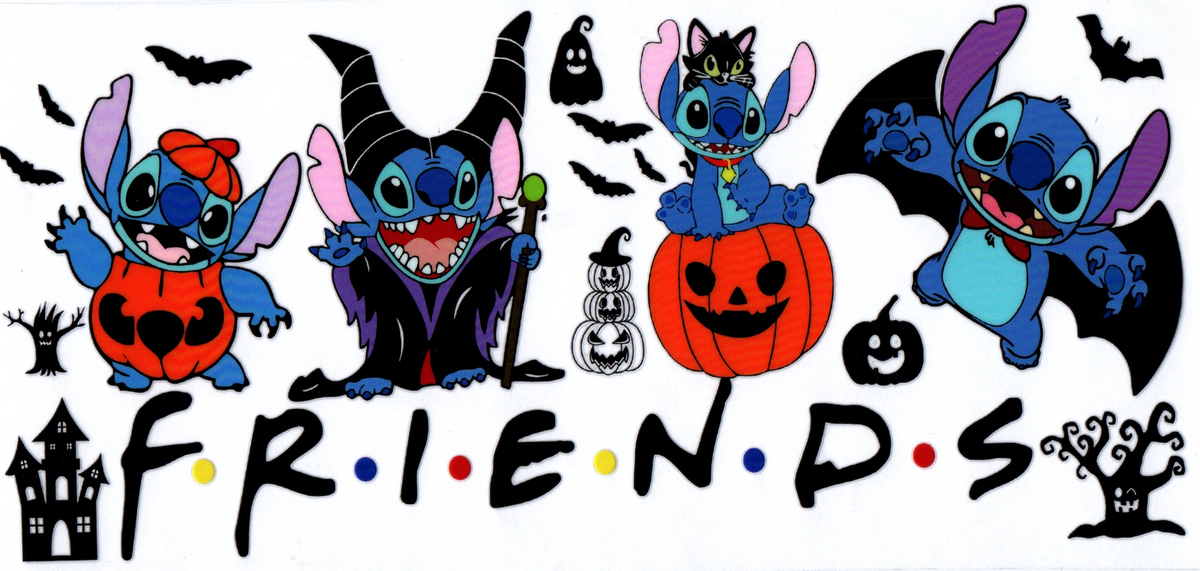 16oz Blue Guy F.R.I.E.N.D.S. Halloween 6
