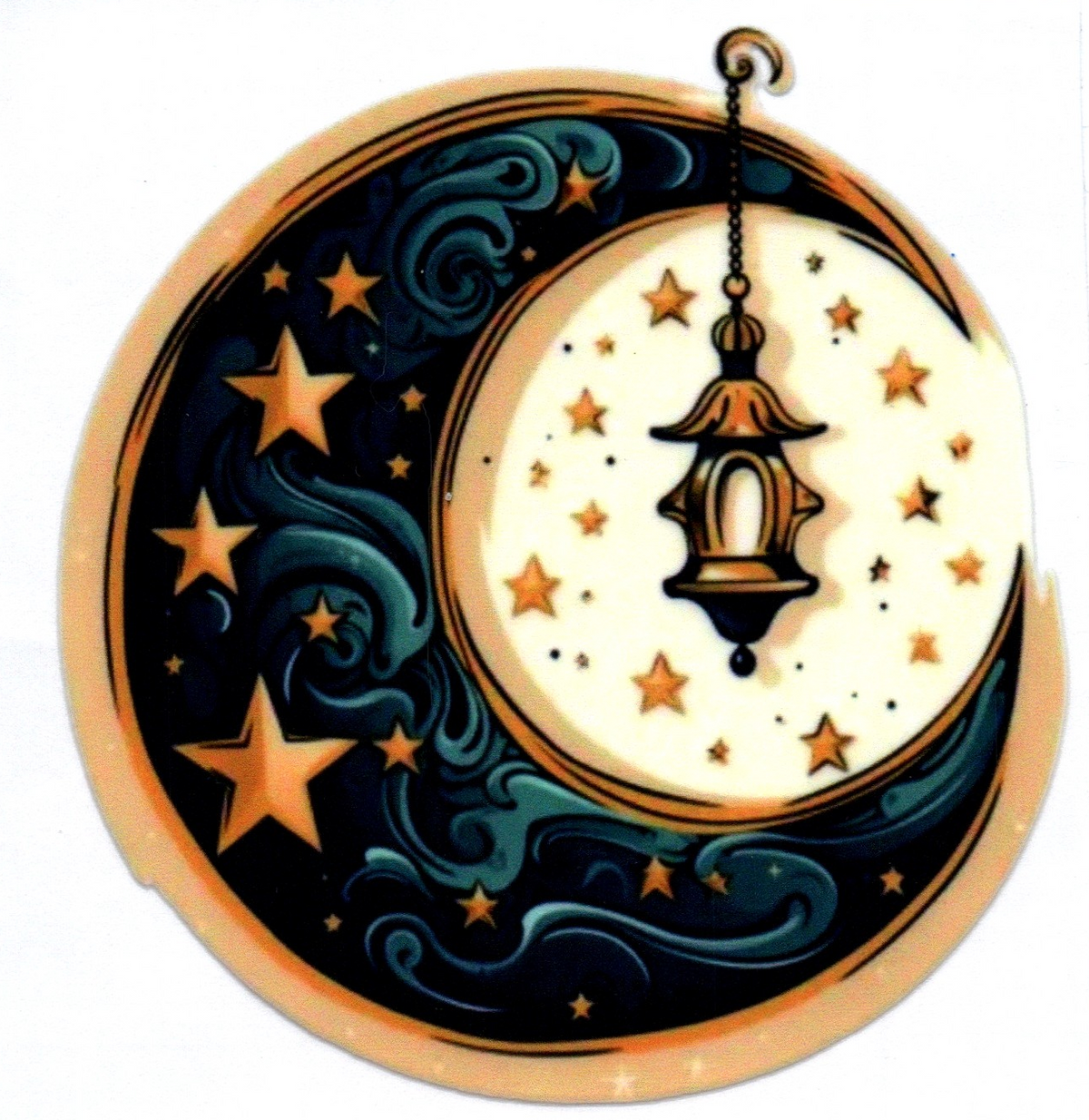 Crescent Moon Decal