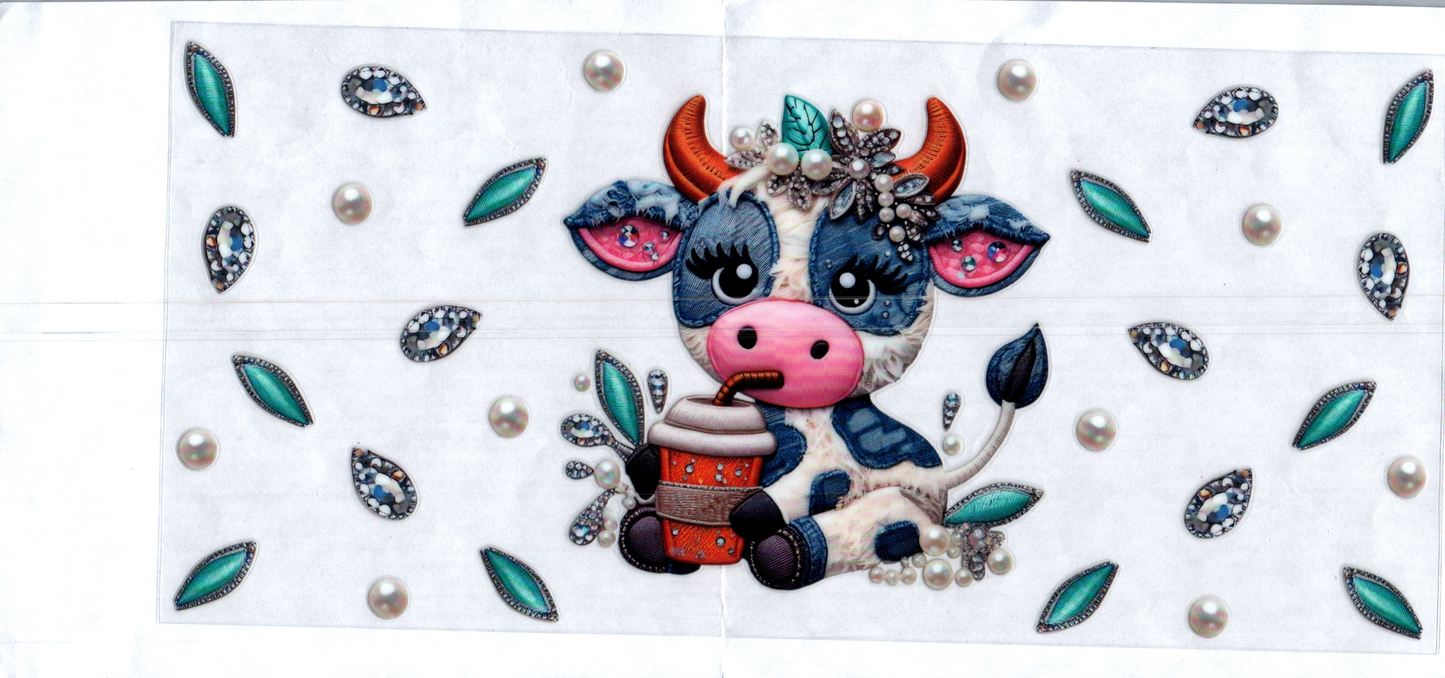 16 oz Cow 1 w/drink Animals 6