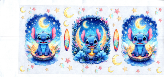 16 oz Blue Guy w/wings and moons Movies/Tv 6