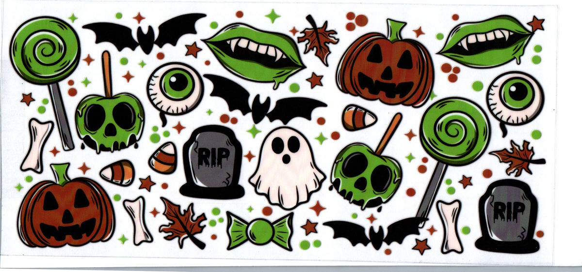 16oz green lips, lollipops, melty candy apples halloween 63