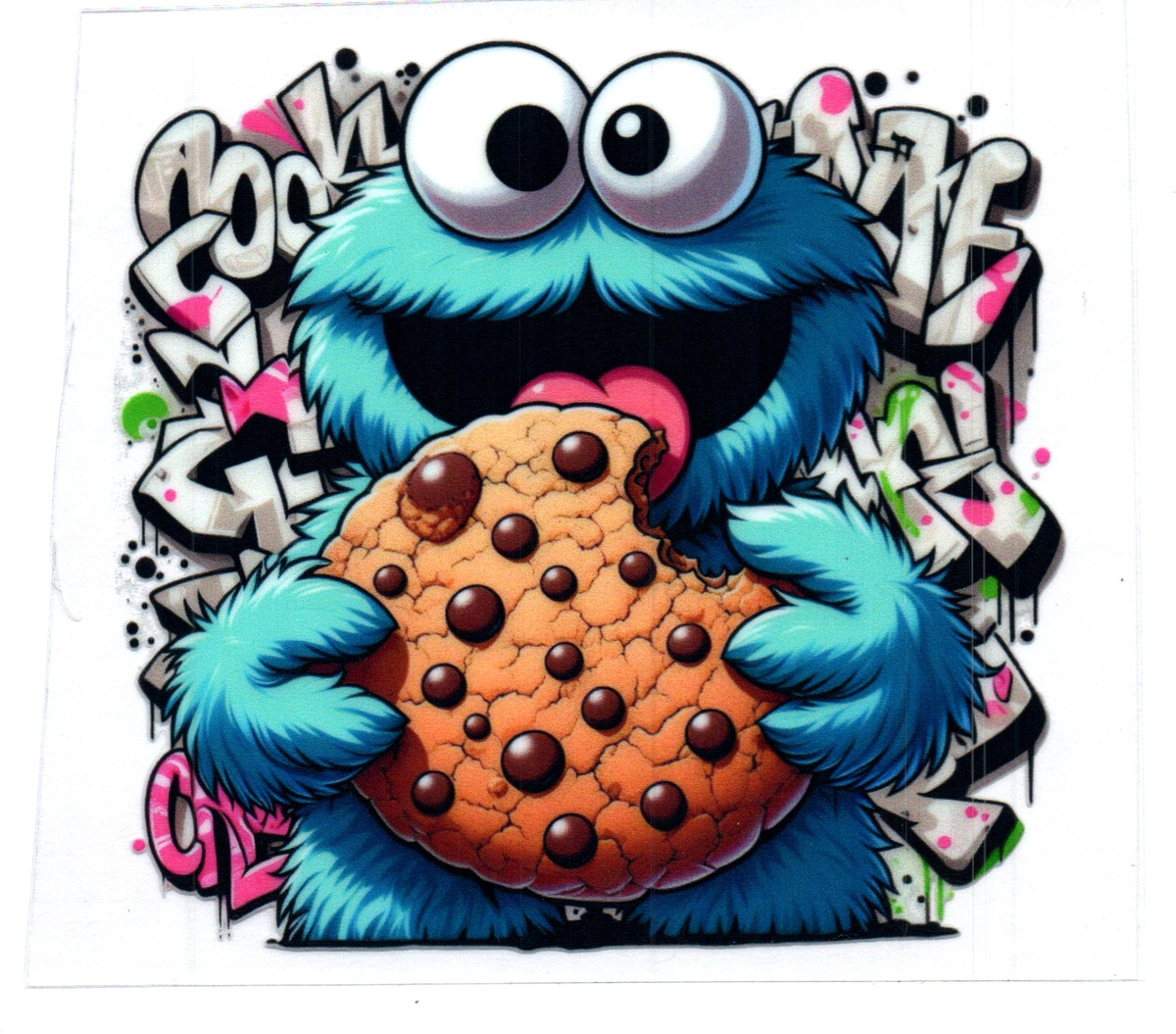 monster cookie eater DECALS 63