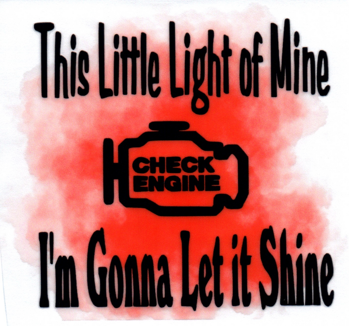 This little light of mine Single Decal 6