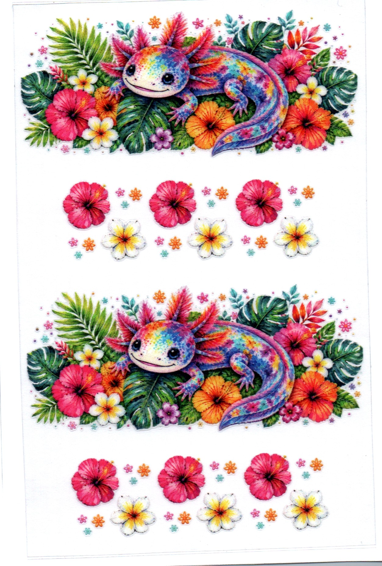 Axolotl Stanley Key Chain Wrap Double 6