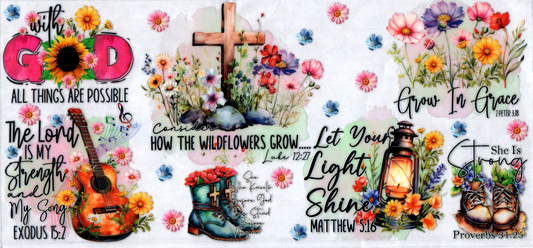 16oz The Lord is my Strength Faith 64