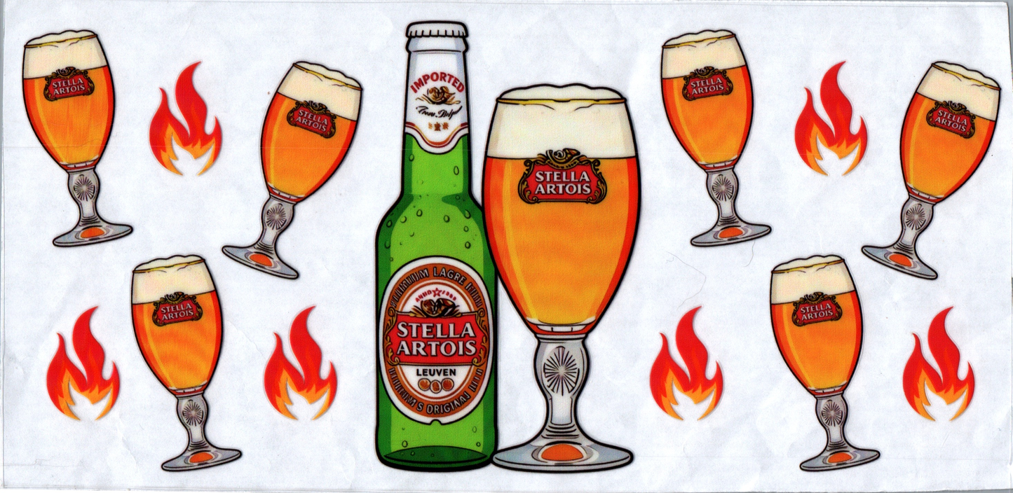 16 oz Stella Artois Alcohol 64