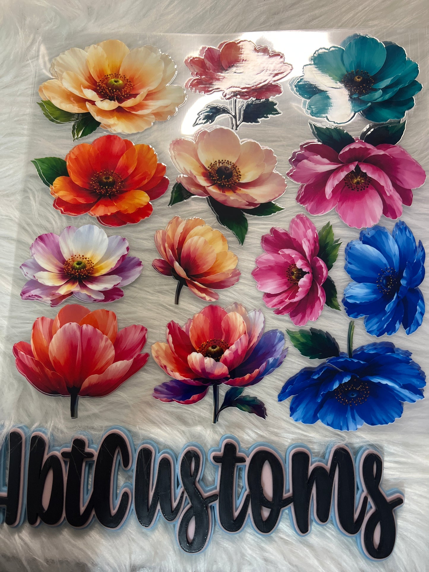 Multi color Flower Element