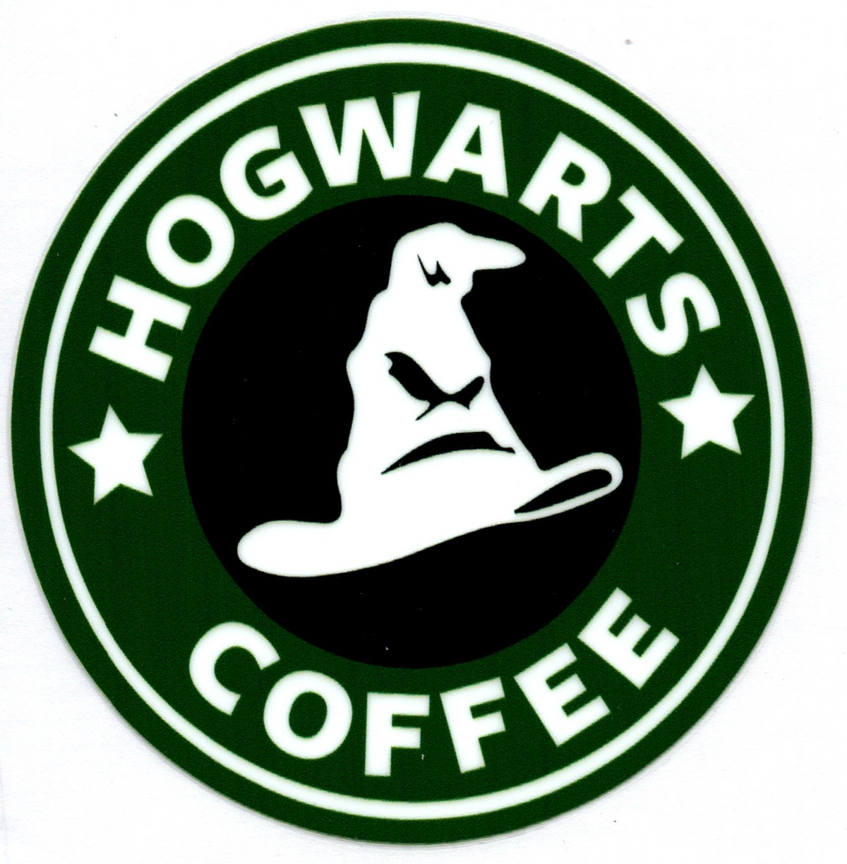 HP SB Coffee Hogwarts 6 Single Decal
