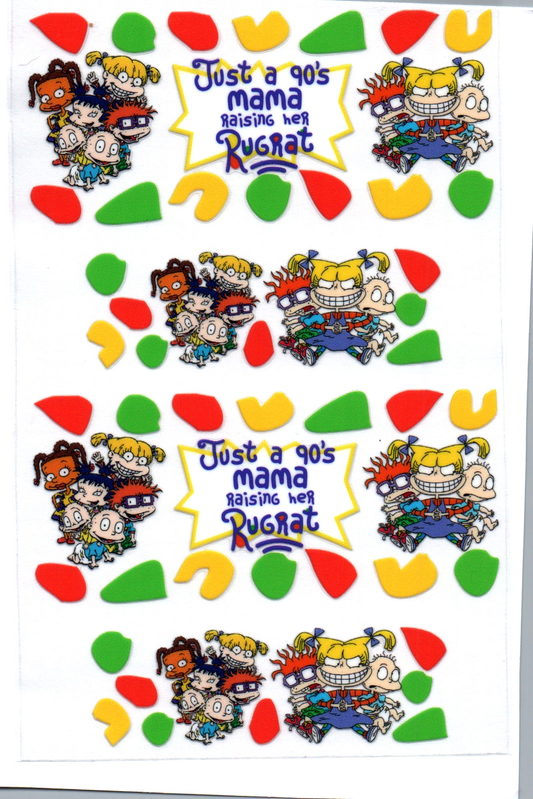 Rugrats 90s Mama Key Chain Wrap Double 6