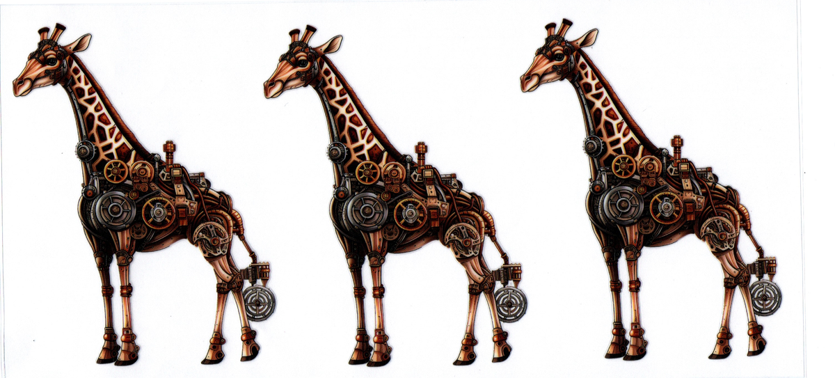 16 oz steampunk giraffes mech 6