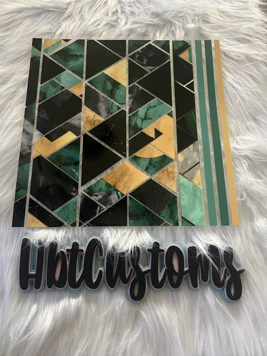 Dark Triangle Element 10 x 10