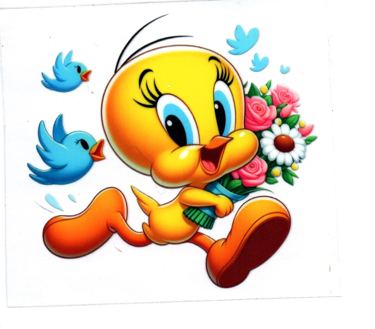 running tweety DECALS 67