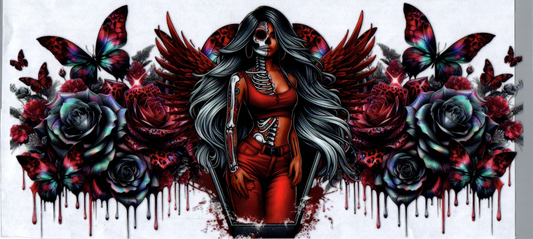 16 oz Tattoo Girl 68