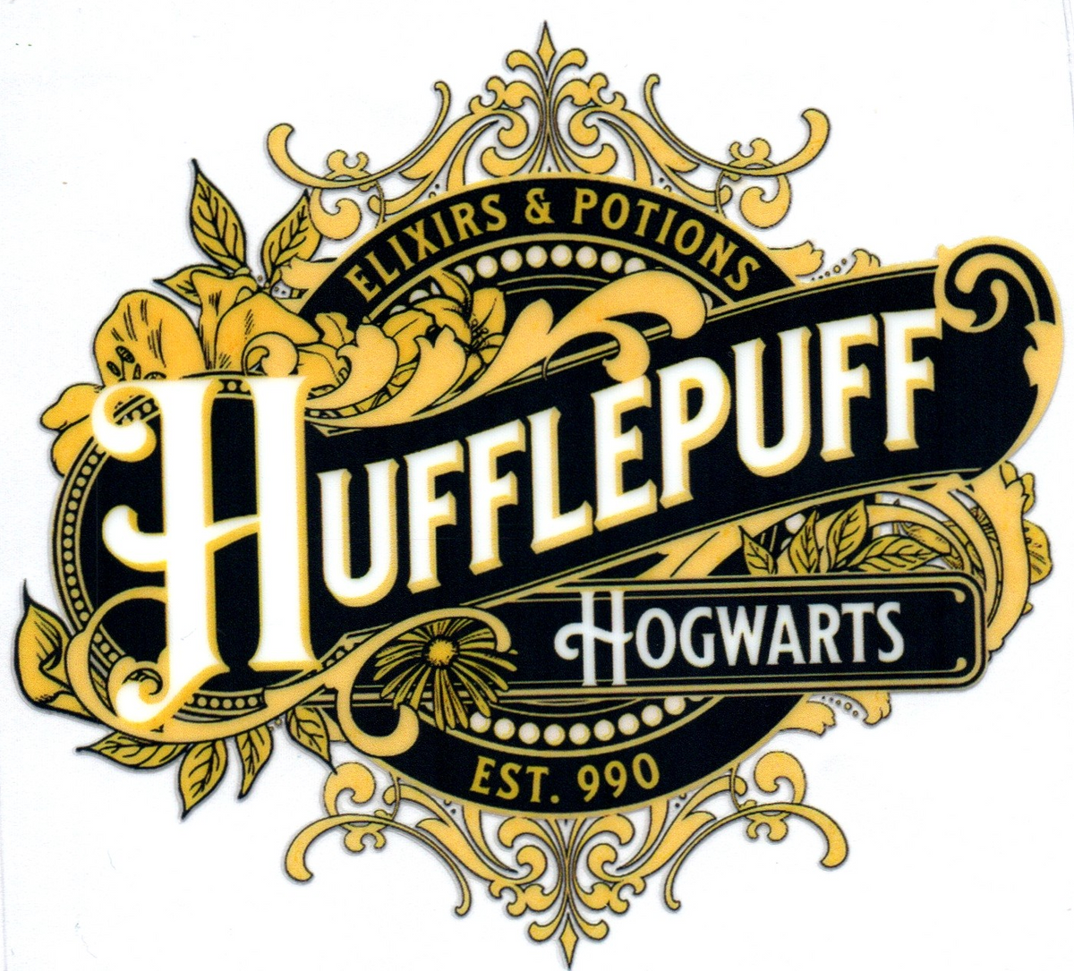 HP House Hufflepuff Misc. Single Decal 68