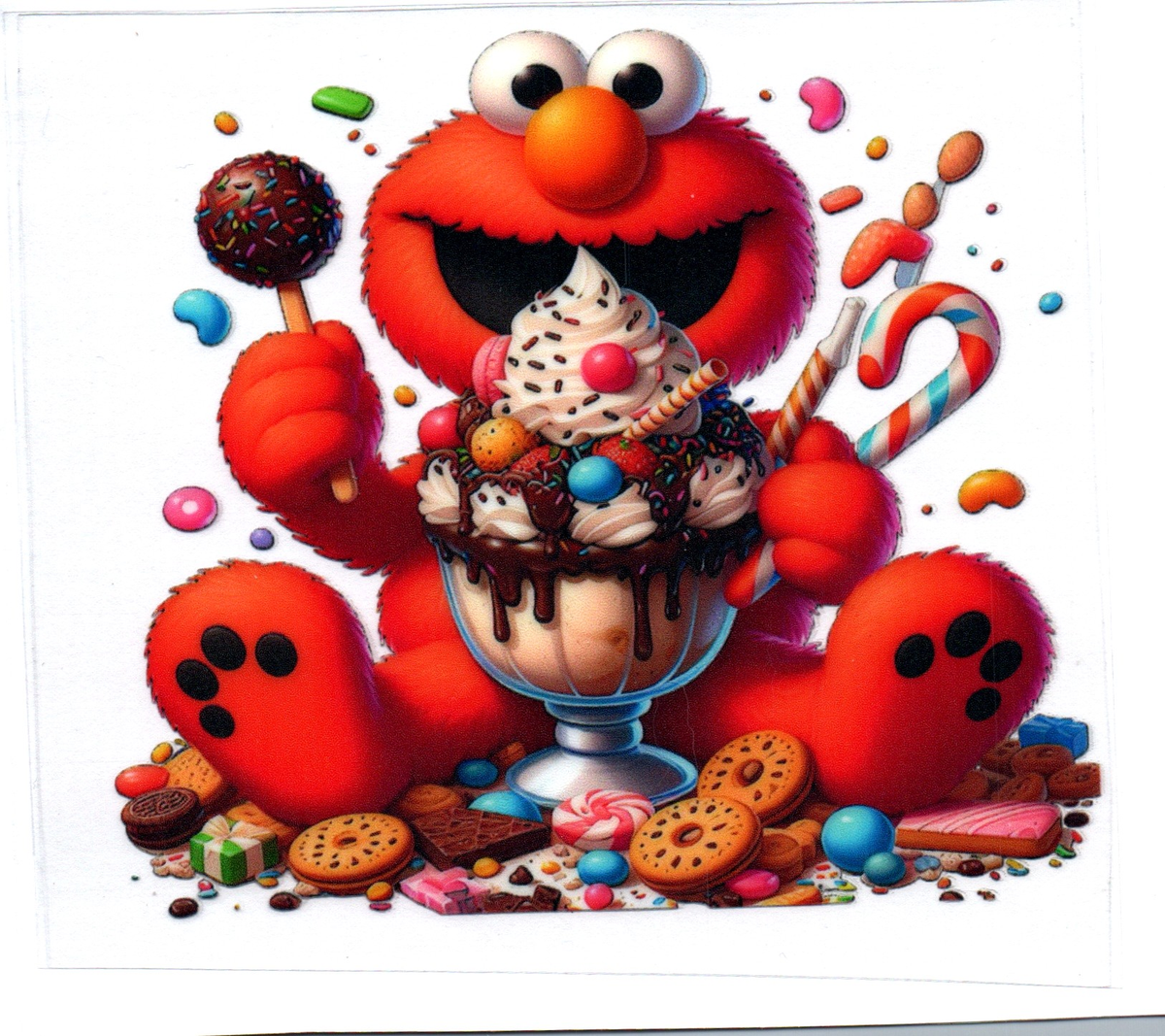 sundae elmo DECALS 69