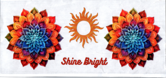 16oz Shine Bright Inspirational