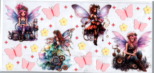 16oz Fairies & Butterflies Steampunk 7