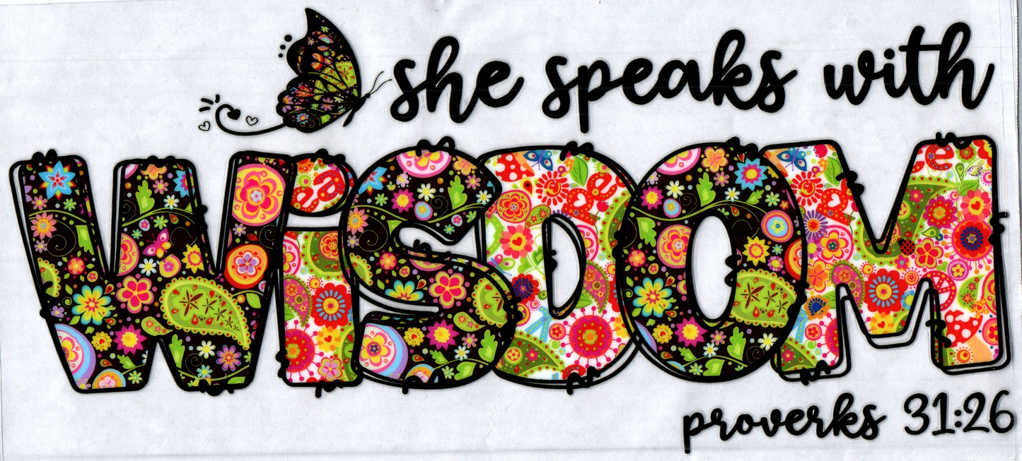 16oz Wisdom Proverbs 31:26 Faith 70