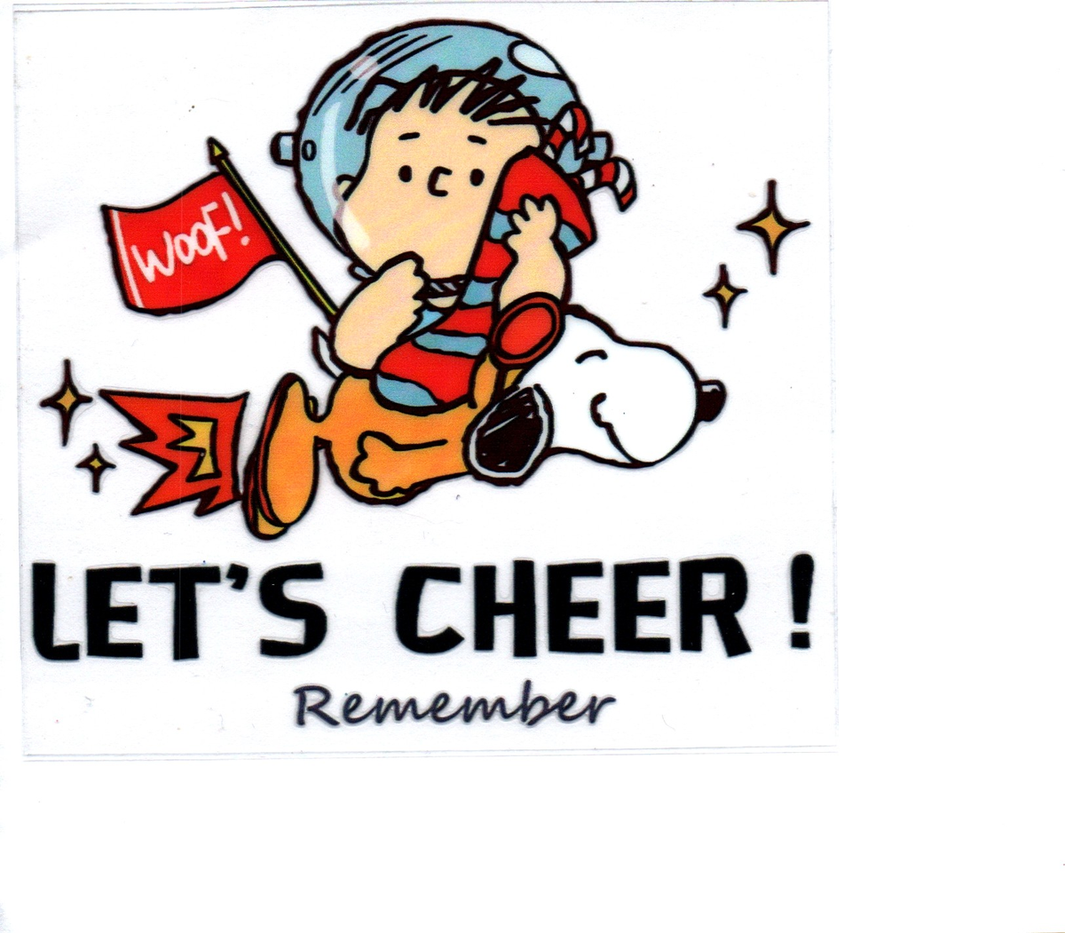 lets cheer linus DECALS 71