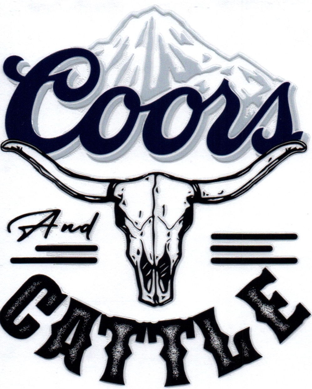 Coors and Cattle Misc. Single Decal 71