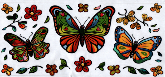 16oz Hippie Butterflies 72