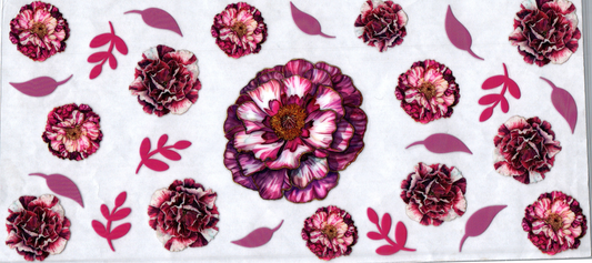 16oz Pink/Red Flowers 73