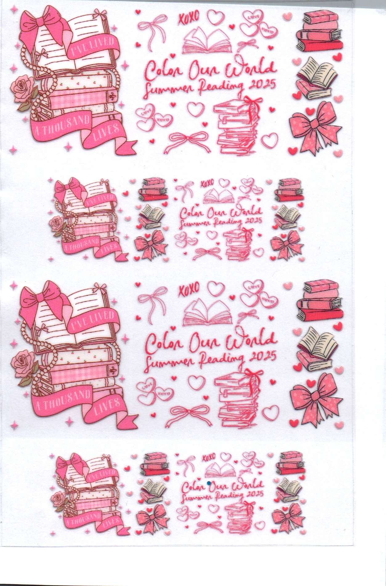 Color out world Books Key Chain Wrap Double 74